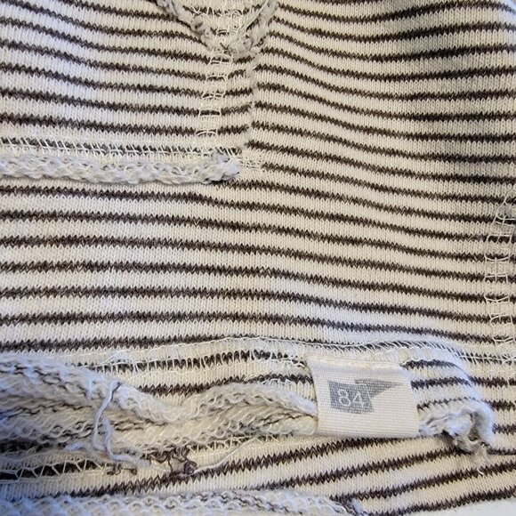 Blue 84 Hoodie Unisex Sz M Vanderbilt University Pullover Gray Raw Hem Kangaroo - Picture 8 of 9